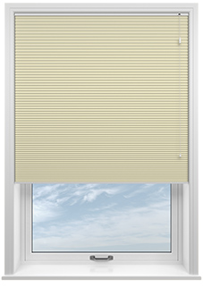 Gaia (Blackout), Magnolia - Pleated Blind